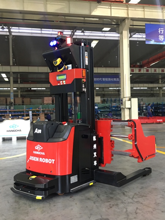杭叉無人駕駛AGV，又推新品利器