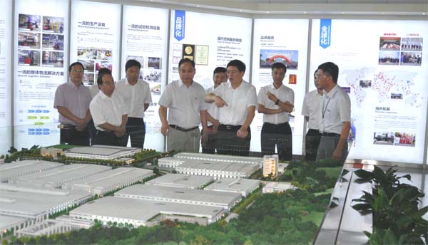浙江省委常委、組織部長黃建發(fā)赴杭叉集團調研